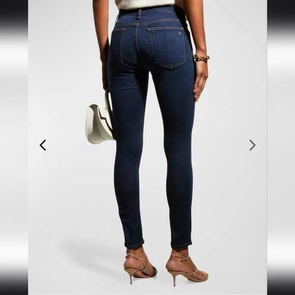 Rag & Bone Cate Mid-Rise Skinny Ankle Jeans 26" inseam Size 30 - Picture 4 of 14